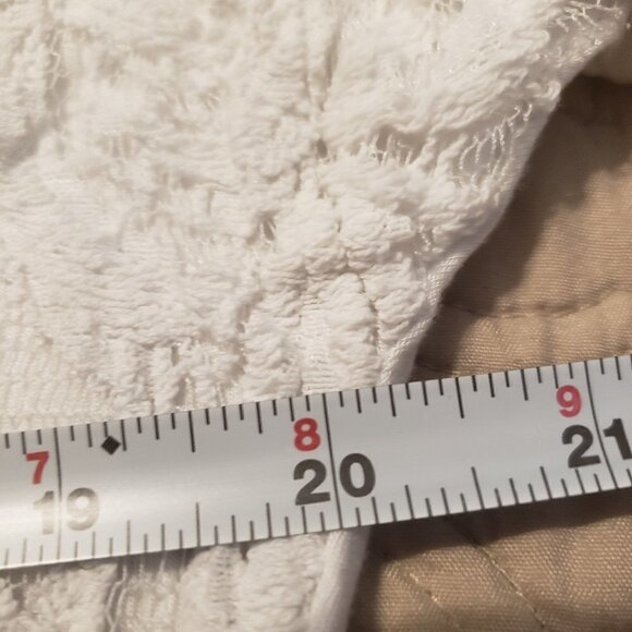 Design History Lace Overlay Dip Dye Short Sleeve - Picture 5 of 5